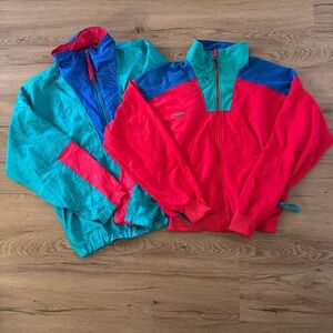 Vintage 80’s Columbia Retro Ski 2 in 1 Radial Sleeve Lined Intertrainer Jacket